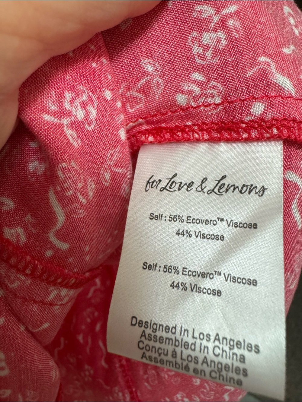 For Love & Lemons Antonia Floral Mini Dress - Picture 10 of 12